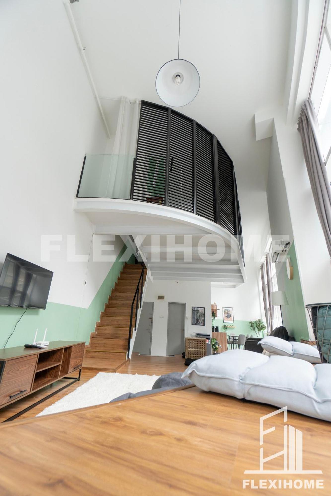 1-5 Guests, Spacious & Comfy Duplex-studio, Empire Damansara By Flexihome-my * Petaling Jaya